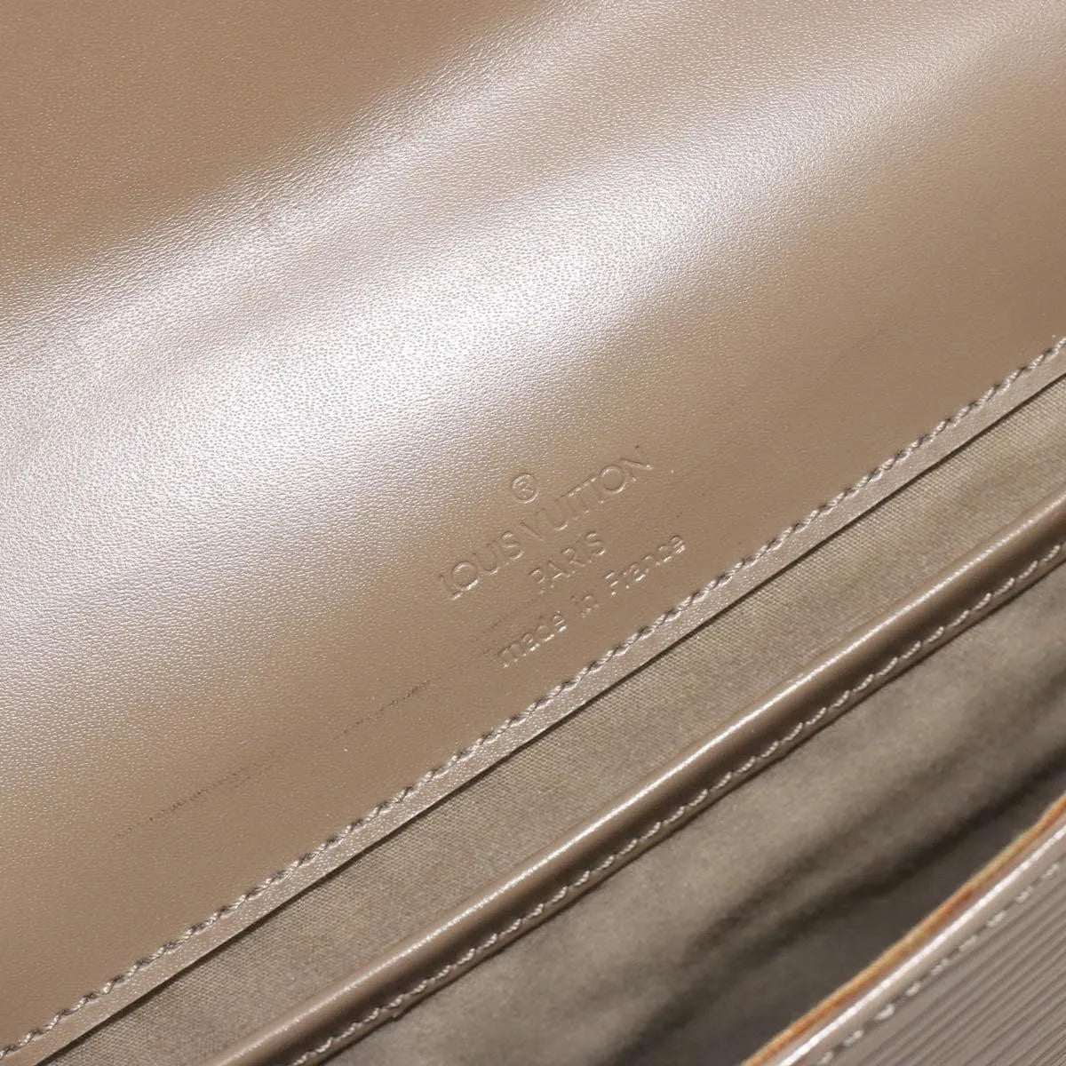 Louis Vuitton Ramatuelle Epi Leather, Brown, Leather, Shoulder Bag