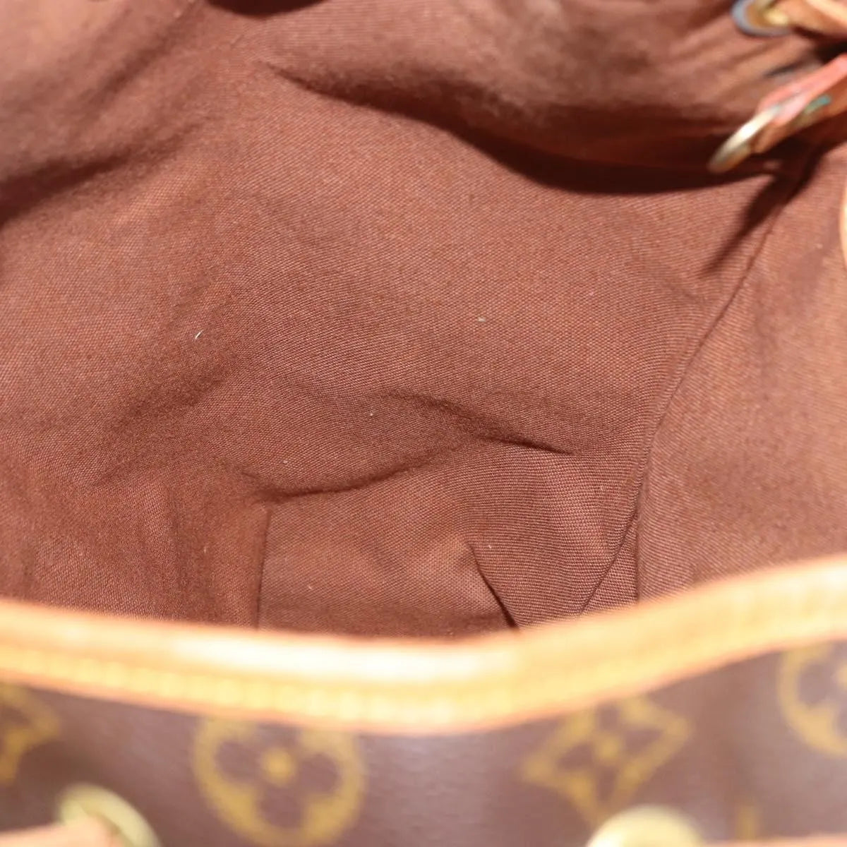 Louis Vuitton Montsouris Monogram, Brown, Canvas, Backpack
