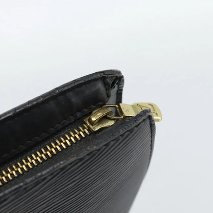 Louis Vuitton Saint Jacques Epi Leather, Black, Leather, Shoulder Bag