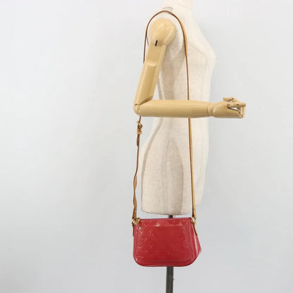 Louis Vuitton Minna Street Monogram Vernis, Pink, Patent Leather, Shoulder Bag