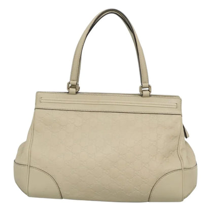 Gucci Mayfair Satchel Guccissima Leather, Beige, Leather, Tote Bag
