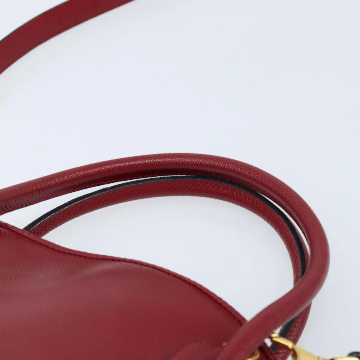 Bottega Veneta Vintage Leather, Red, Leather, Handbag