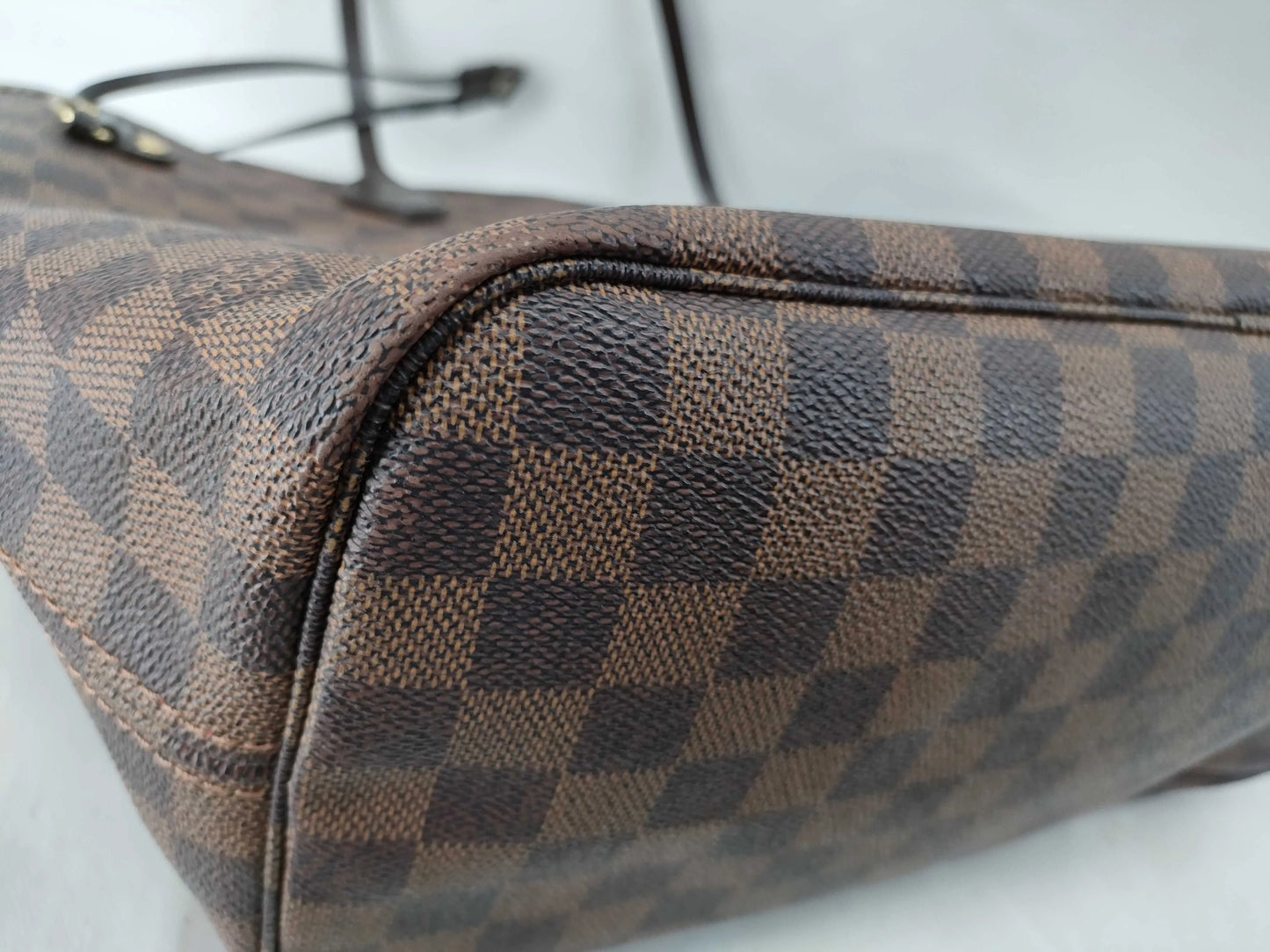 Louis Vuitton Neverfull Tote Damier, Brown, Canvas, Tote Bag