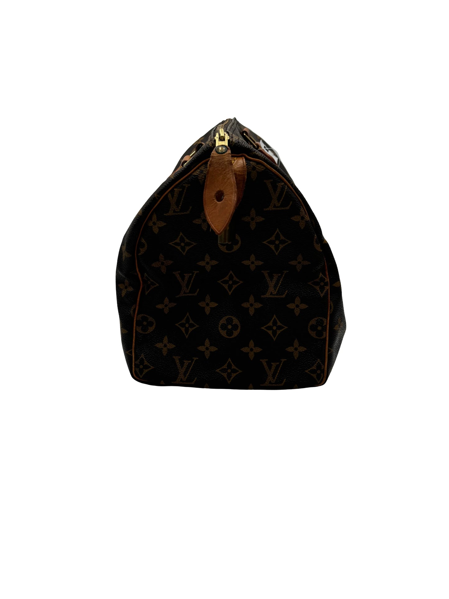 Louis Vuitton Speedy Monogram Canvas, Brown, Canvas, Handbag