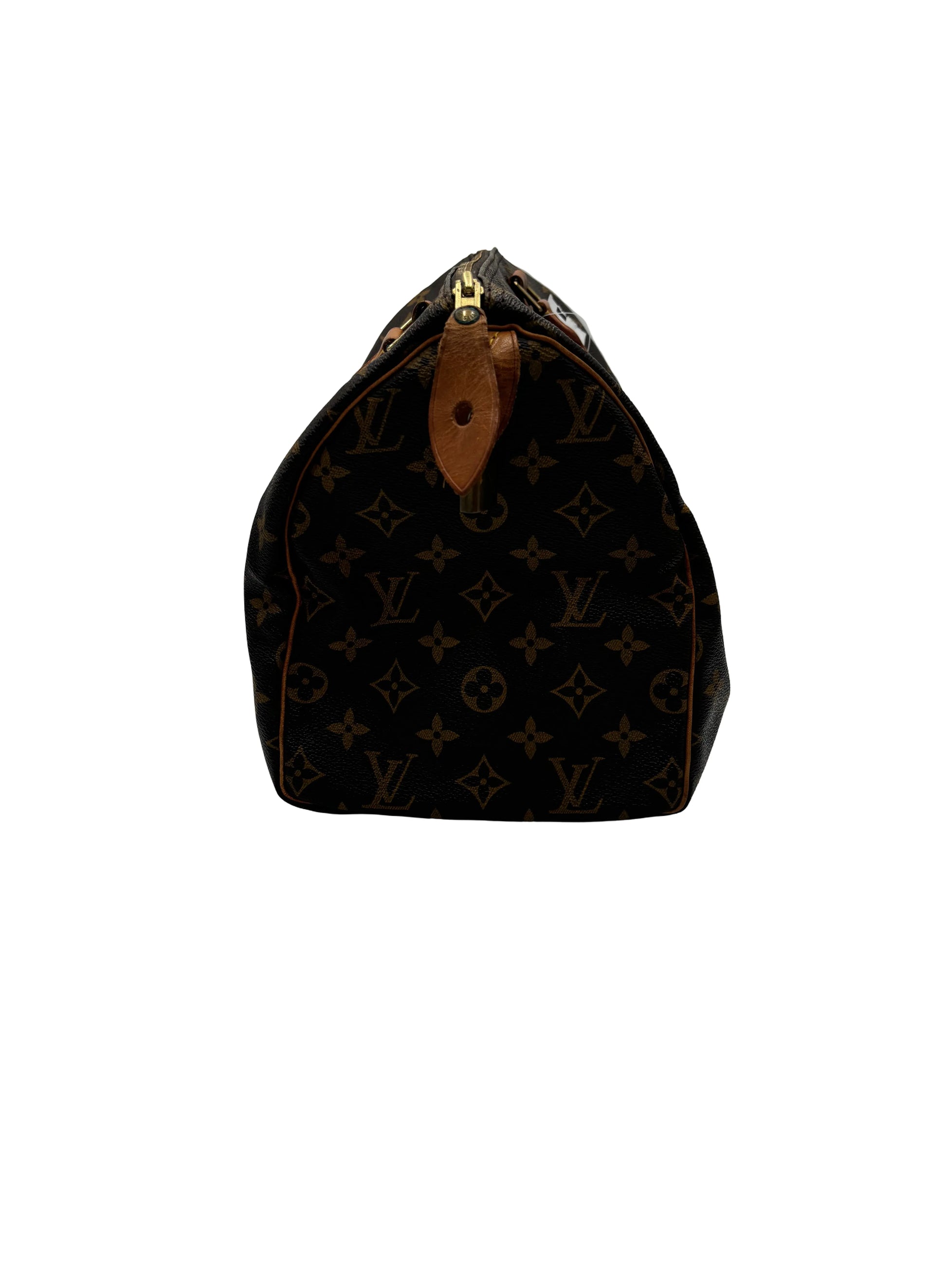 Louis Vuitton Speedy Monogram Canvas, Brown, Canvas, Handbag