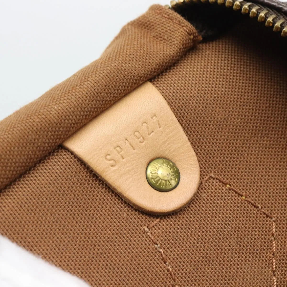 Louis Vuitton Speedy Monogram Canvas, Brown, Canvas, Handbag