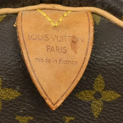 Louis Vuitton Keepall Monogram, Brown, Canvas, Travel Bag