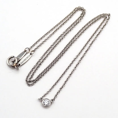 Tiffany & Co. Elsa Peretti Diamonds By The Yard Platinum with Diamond, Silver, Platinum, Jewelry