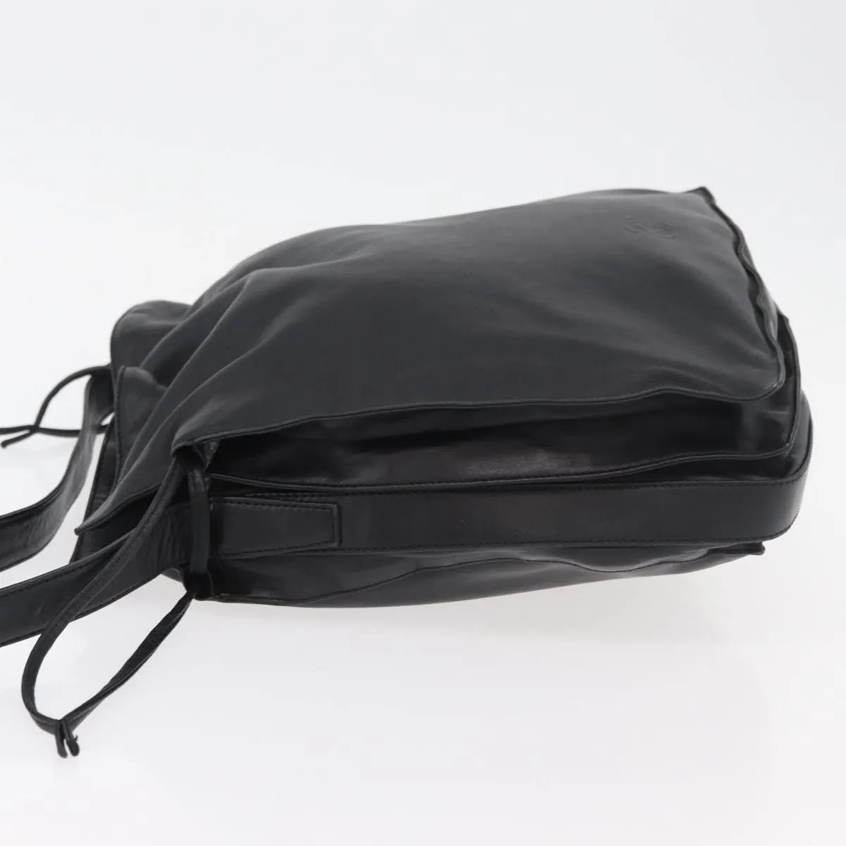 Loewe Flamenco Leather, Black, Leather, Shoulder Bag