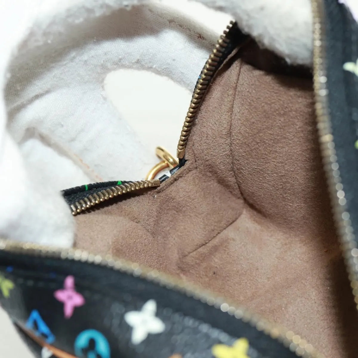 Louis Vuitton Wapity Trousse Monogram Multicolor, Black, Canvas, Clutch