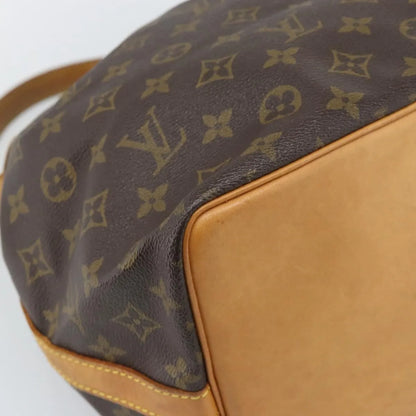 Louis Vuitton Petit Noe Monogram Canvas, Brown, Canvas, Shoulder Bag