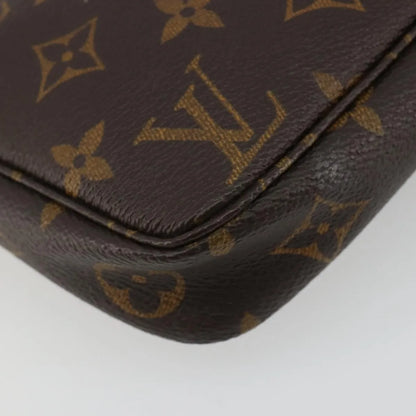 Louis Vuitton Pochette Accessoires NM Monogram Canvas, Brown, Canvas, Clutch