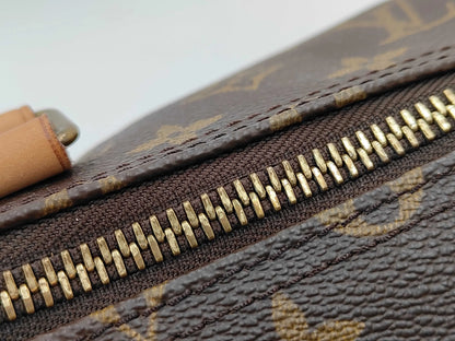 Louis Vuitton Keepall Monogram Canvas, Brown, Canvas, Travel Bag