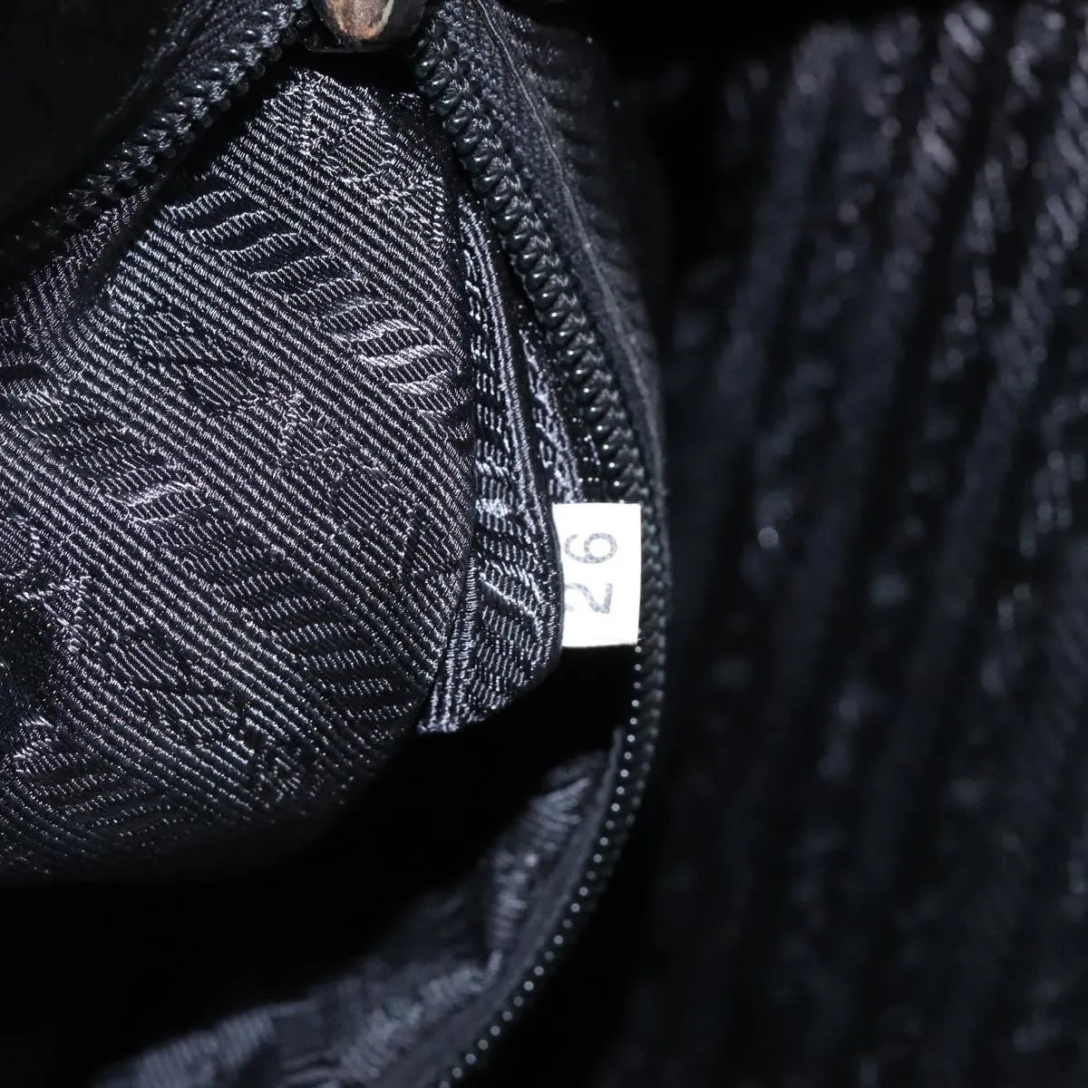 Prada cabas tessuto nylon, Black, Nylon, Handbag