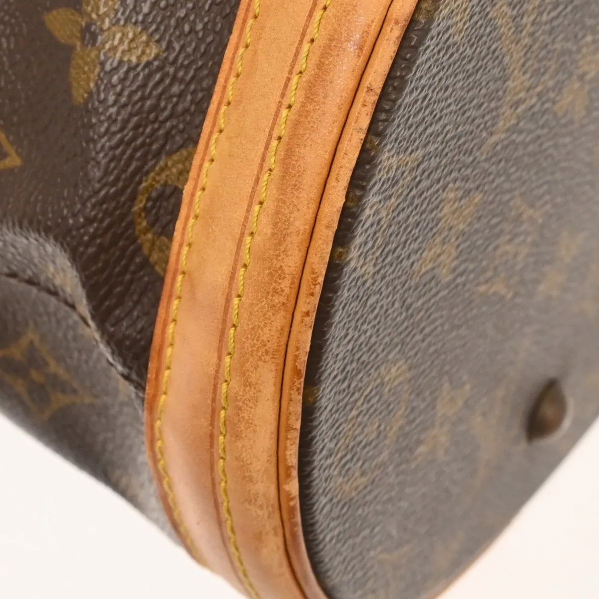 Louis Vuitton Bucket Monogram Canvas, Brown, Canvas, Tote Bag