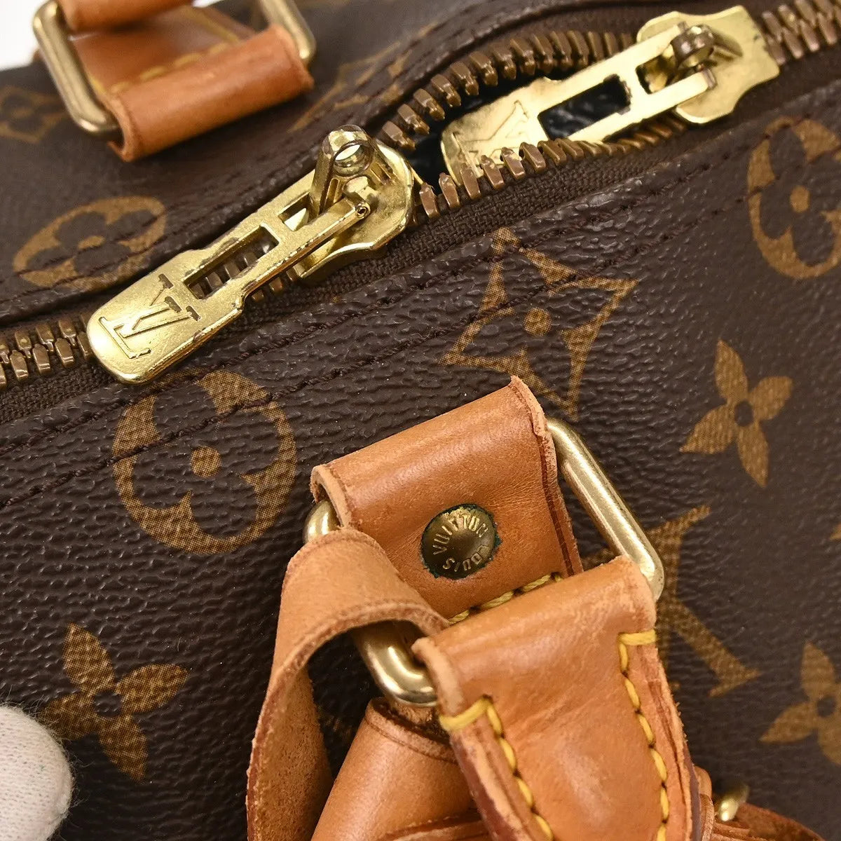 Louis Vuitton Keepall Monogram Canvas, Brown, Canvas, Travel Bag