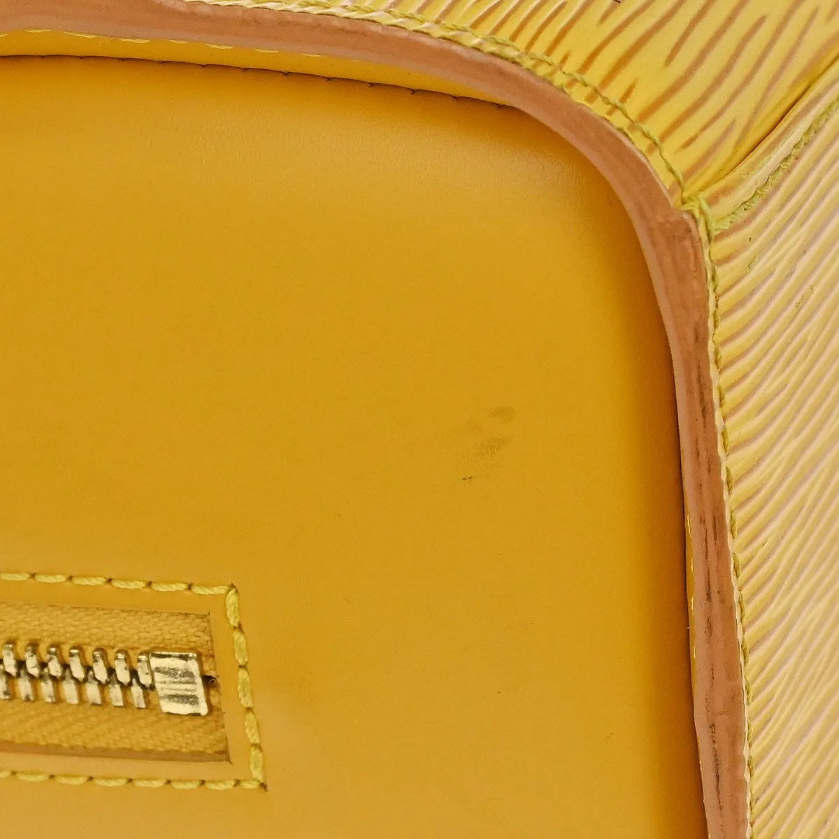 Louis Vuitton Pont Neuf Epi, Yellow, Leather, Handbag