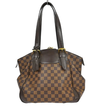 Louis Vuitton Verona Damier, Brown, Canvas, Tote Bag