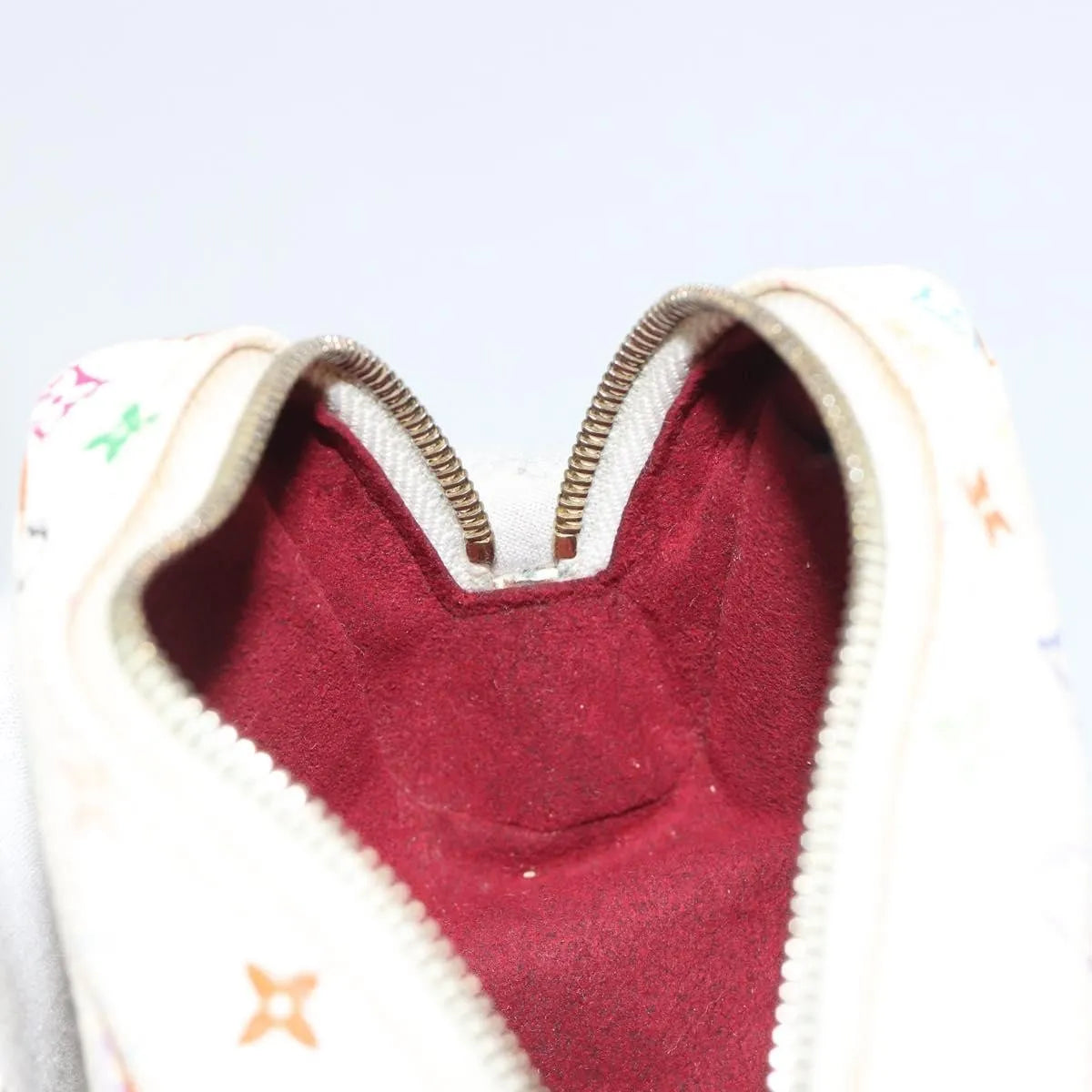 Louis Vuitton Wapity Trousse Monogram Multicolor, White, Canvas, Clutch