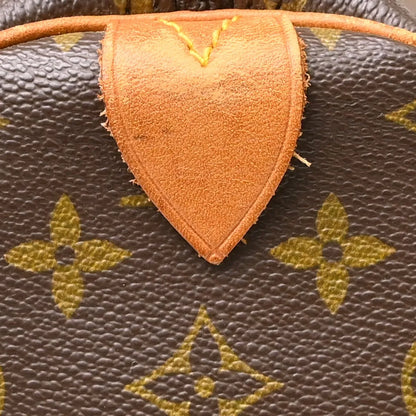 Louis Vuitton Keepall Monogram, Brown, Canvas, Travel Bag
