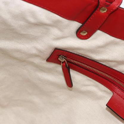 Gucci Craft Tote Diamante Leather, Red, PVC, Tote Bag