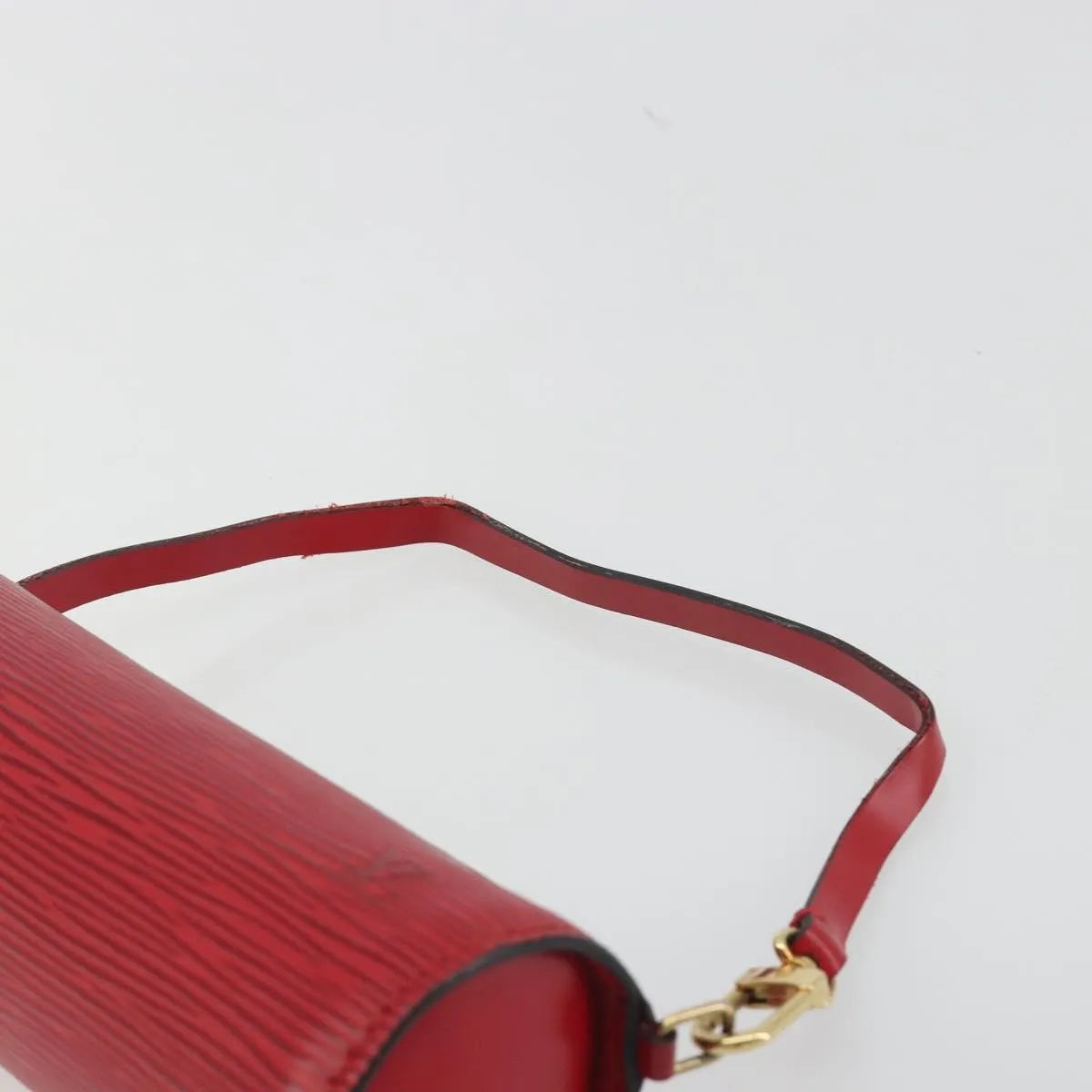 Louis Vuitton Soufflot Pochette Epi Leather, Red, Leather, Clutch