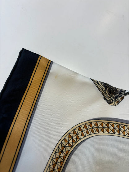 Hermes Carré 90 Silk multicolor, Multicolour, Silk, Scarf