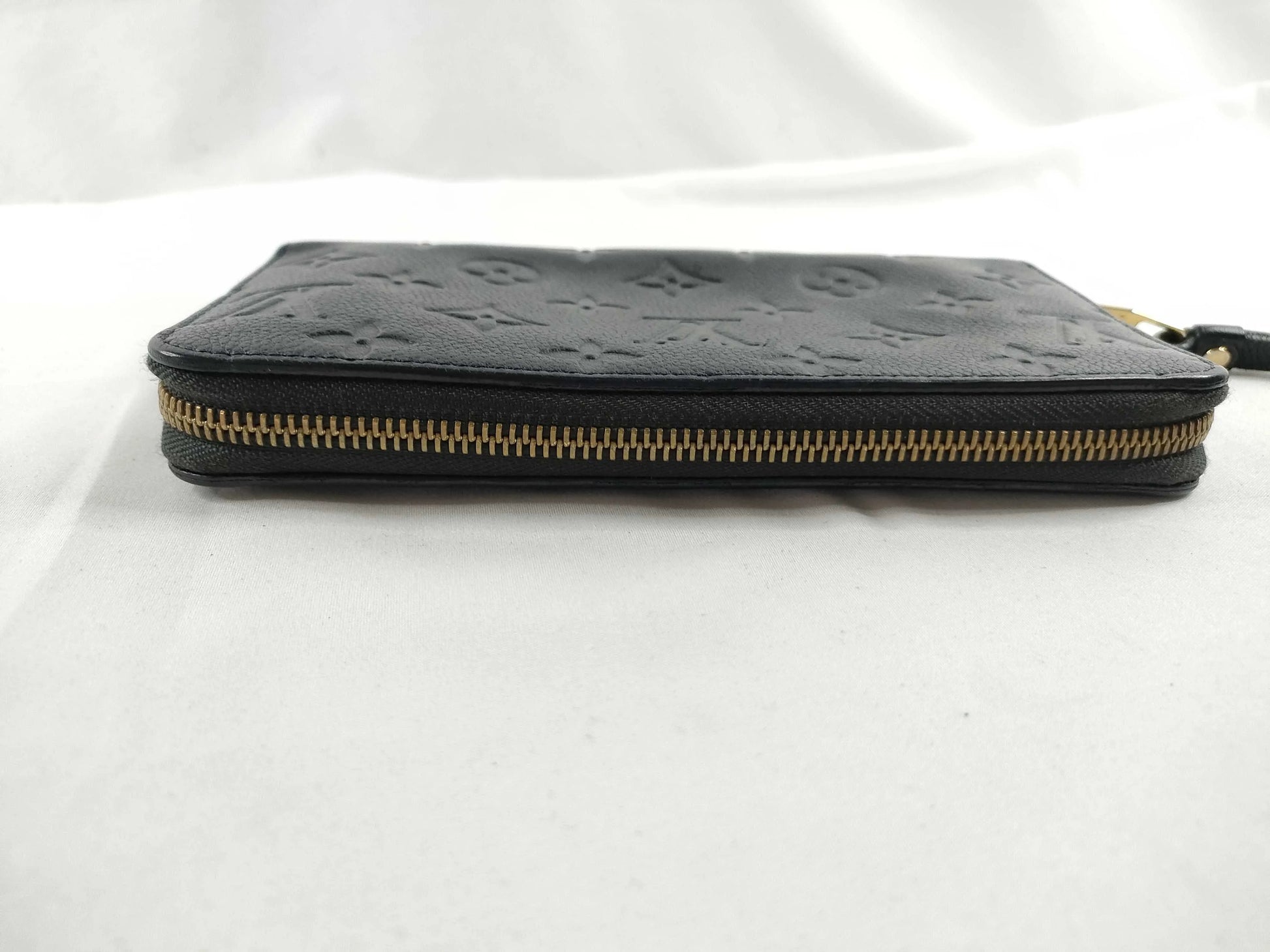 Louis Vuitton Clemence Monogram Empreinte Leather, Brown, Leather, Wallet