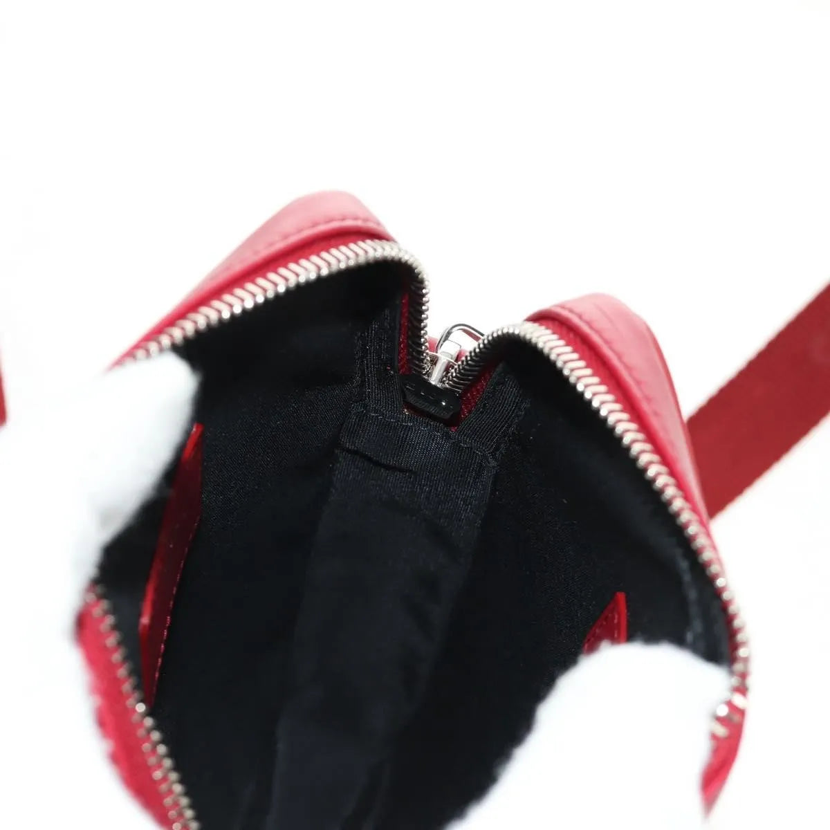 Christian Dior World Tour Zip Messenger Oblique Galaxy Leather, Red, Canvas, Shoulder Bag