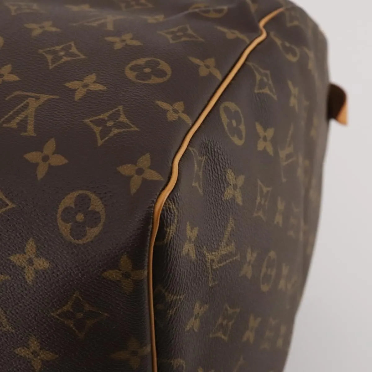 Louis Vuitton Keepall Monogram Canvas, Brown, Canvas, Travel Bag