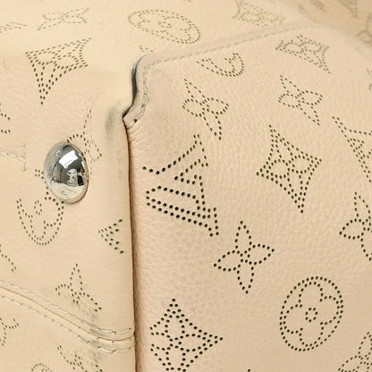 Louis Vuitton Hina Mahina Leather, Beige, Leather, Tote Bag