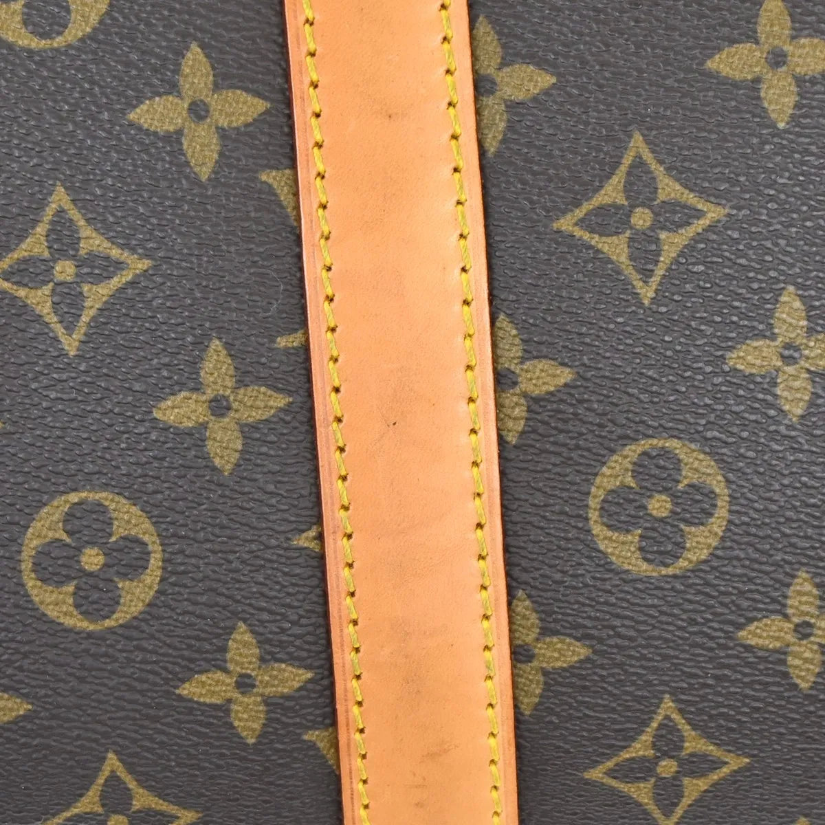 Louis Vuitton Keepall Monogram, Brown, Canvas, Travel Bag