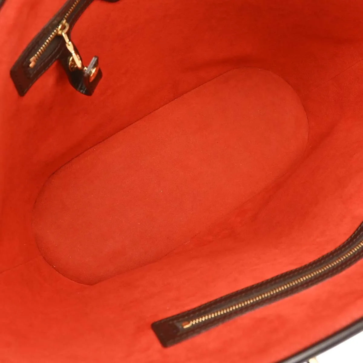 Louis Vuitton Manosque Damier, Brown, Canvas, Tote Bag