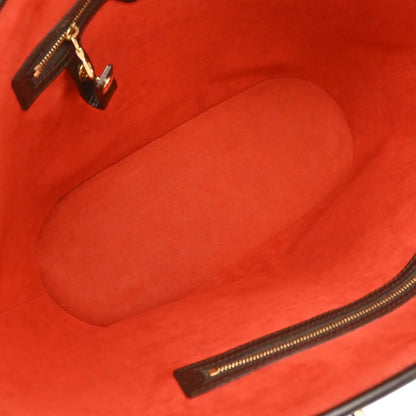 Louis Vuitton Manosque Damier, Brown, Canvas, Tote Bag