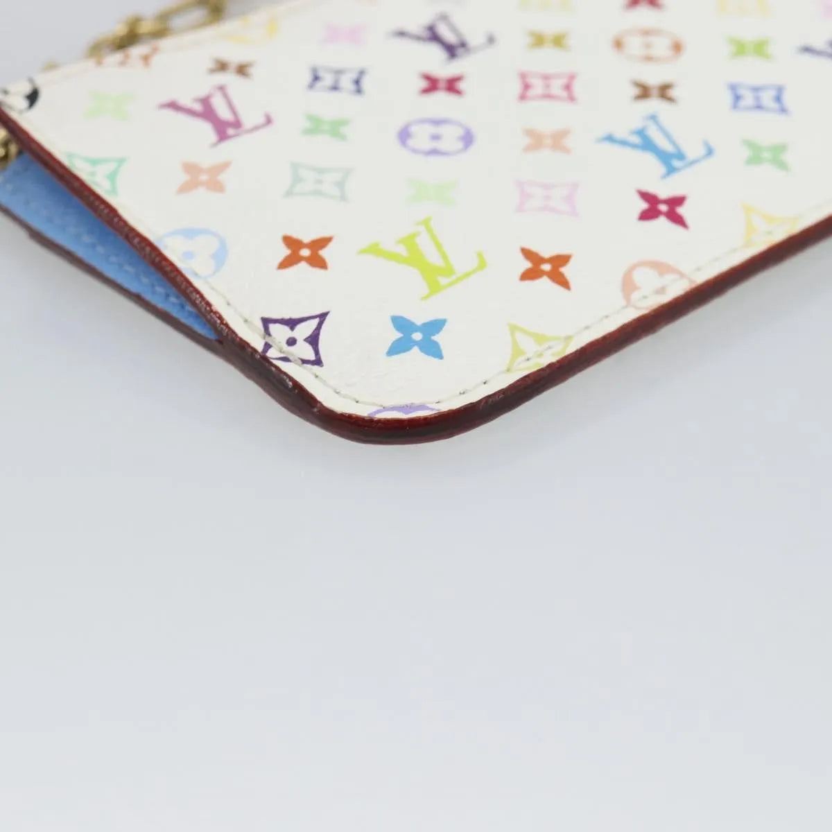 Louis Vuitton Key Pouch NM Monogram Multicolor, Multicolour, Canvas, Clutch