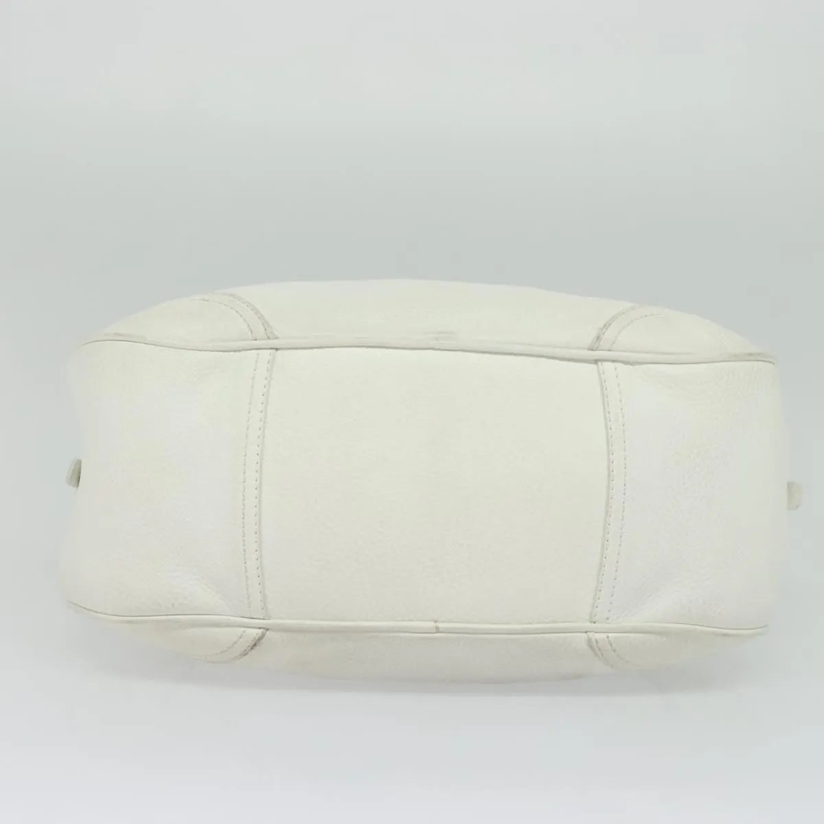 Celine vintage Leather, White, Leather, Handbag
