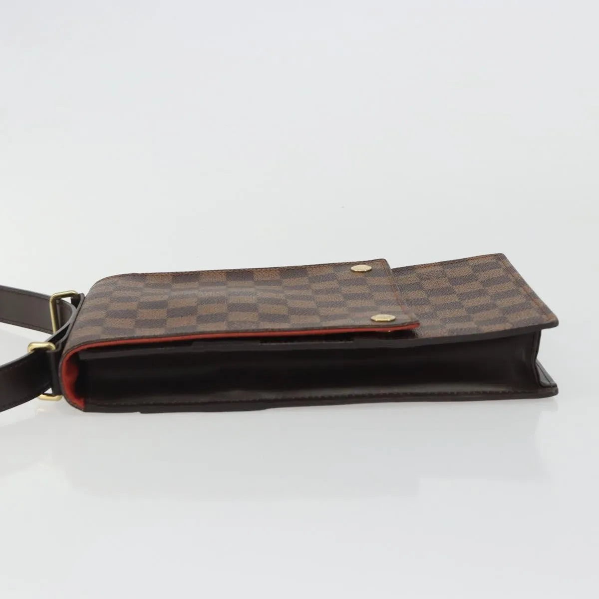 Louis Vuitton Portobello Messenger Damier, Brown, Canvas, Shoulder Bag