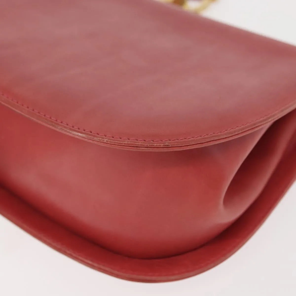 Salvatore Ferragamo Gancini Leather, Pink, Leather, Shoulder Bag