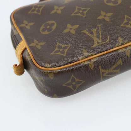Louis Vuitton Pochette Marly Bandouliere Monogram Canvas, Brown, Canvas, Clutch