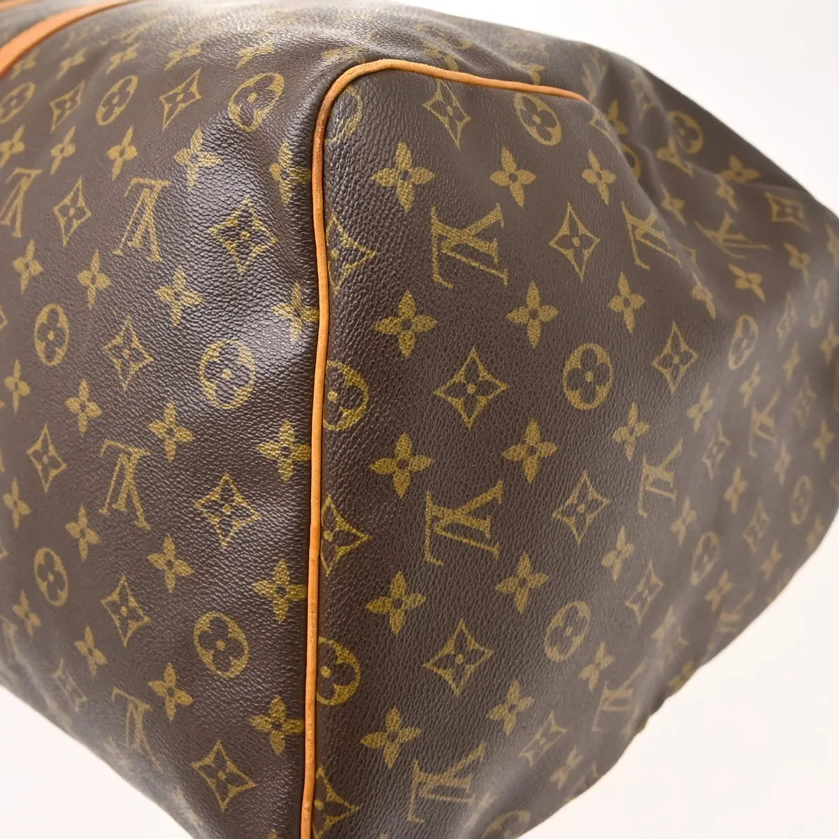 Louis Vuitton Keepall Monogram Canvas, Brown, Canvas, Travel Bag