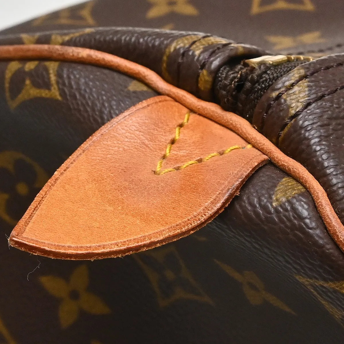 Louis Vuitton Keepall Monogram, Brown, Canvas, Travel Bag