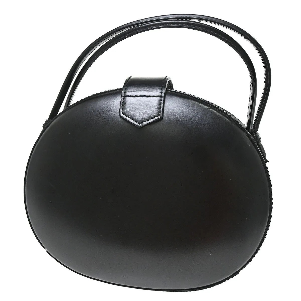 Loewe Vintage Anagram Leather, Black, Leather, Handbag