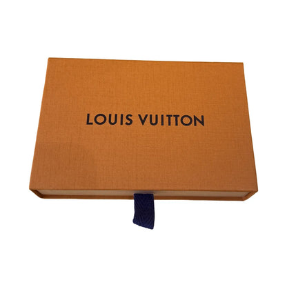 Louis Vuitton Zip Canvas, Orange, Cotton, Wallet