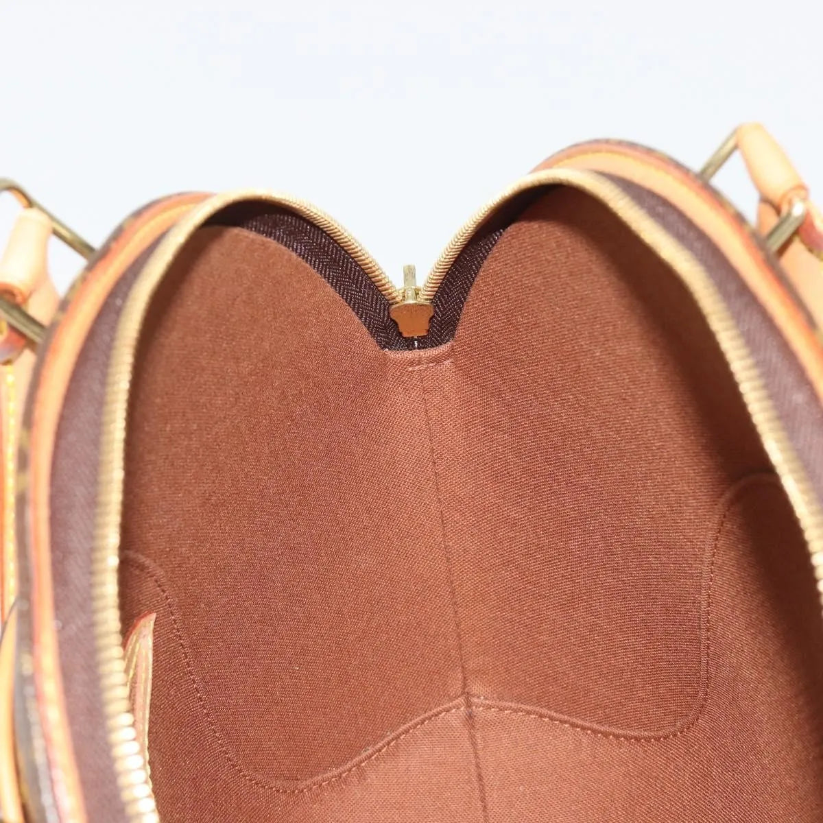 Louis Vuitton Ellipse Monogram Canvas, Brown, Canvas, Handbag