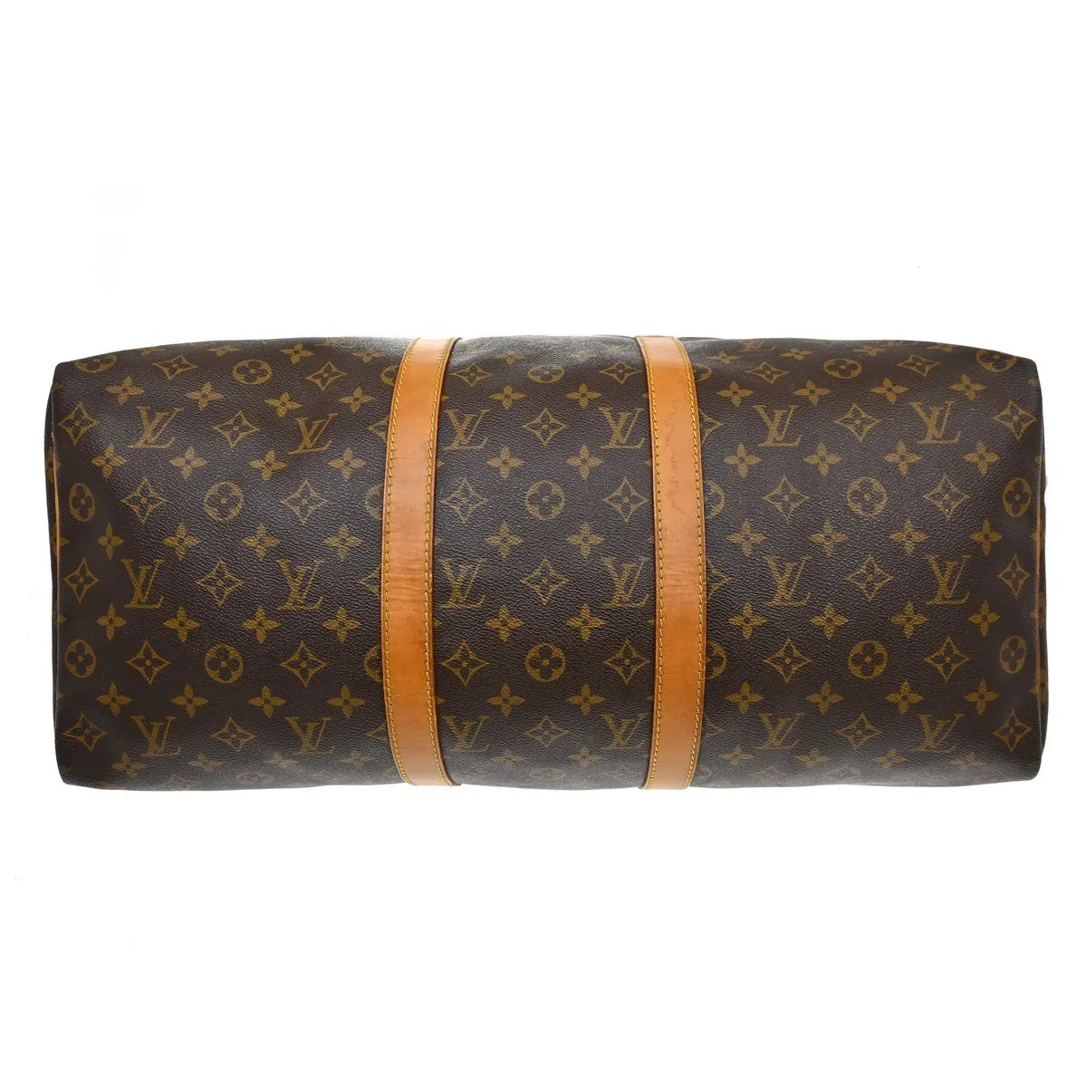 Louis Vuitton Keepall Monogram, Brown, Canvas, Travel Bag