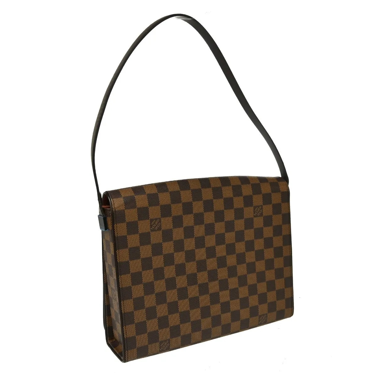 Louis Vuitton Tribeca Damier, Brown, Canvas, Handbag
