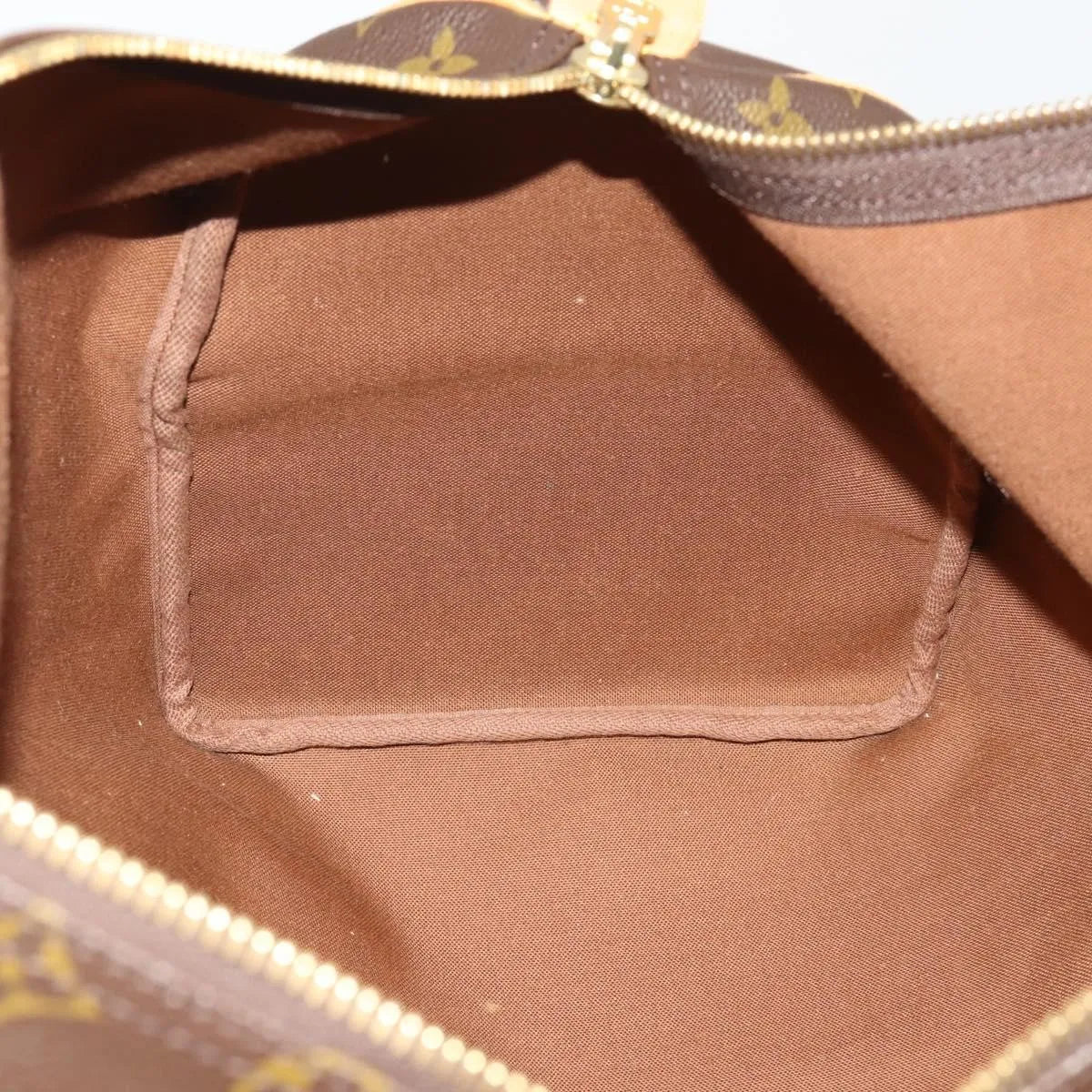 Louis Vuitton Keepall Monogram Canvas, Brown, Canvas, Travel Bag