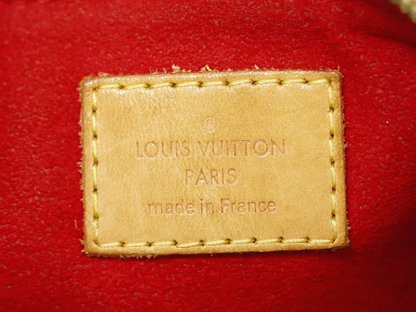 Louis Vuitton V Tote Monogram Canvas and Leather, Brown, Canvas, Handbag