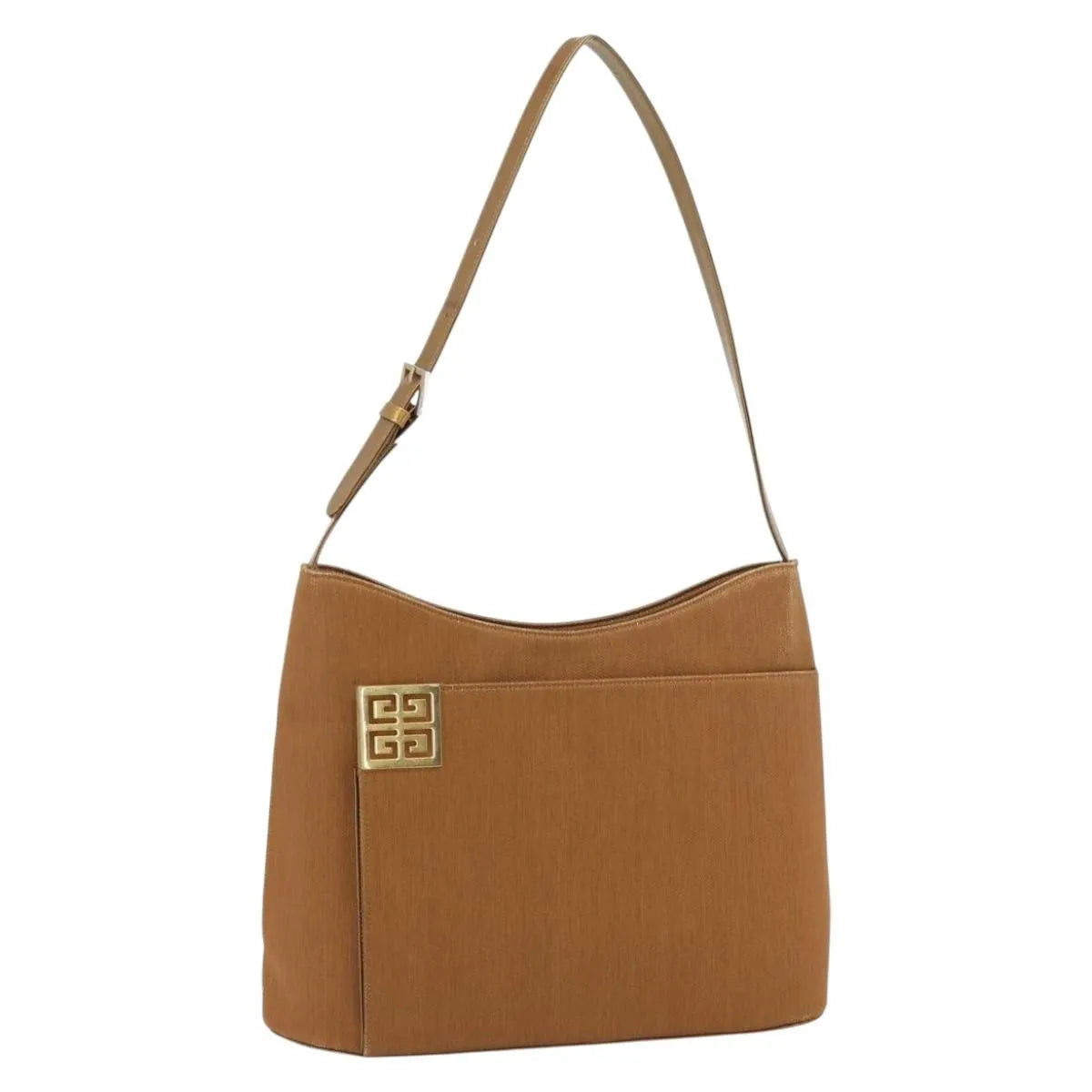 Givenchy Vintage 4G Canvas, Brown, Canvas, Shoulder Bag