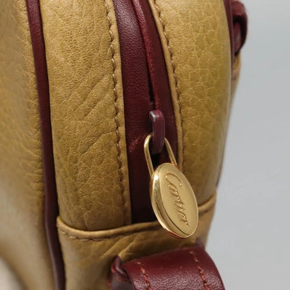 cartier Tasseled Must de Cartier Leather, Yellow, Leather, Shoulder Bag